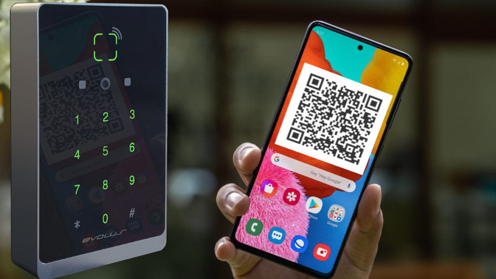 controllo accessi SmartQI legge un qrcode